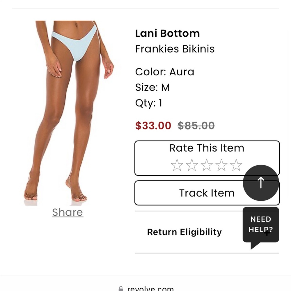 Frankies Bikinis Sora Top & Lani Bottom - Picture 2 of 4